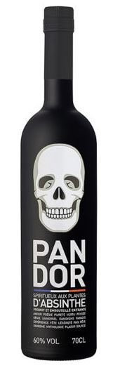 Pandor Absinthe Black bottle 70cl 60° (R) x6