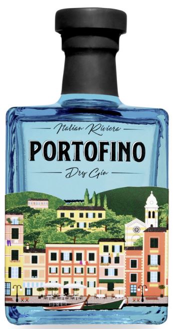 Portofino London Dry Gin 50cl 43° (NR) x6
