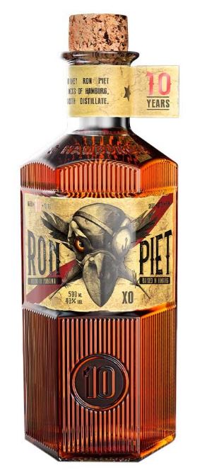 Ron Piet 10 YO Bourbon Barrel 70cl 40° (NR) x6