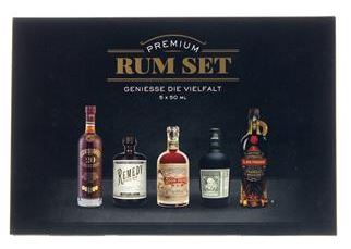 Rum Tasting Set (Centenario + Remedy Don Papa Botucal El Ron Prohibido) 5x5cl 40,3° (R) GBX x4