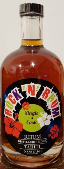 Tahiti Rock N Rhum 6 YO 70cl 45° (R) x6