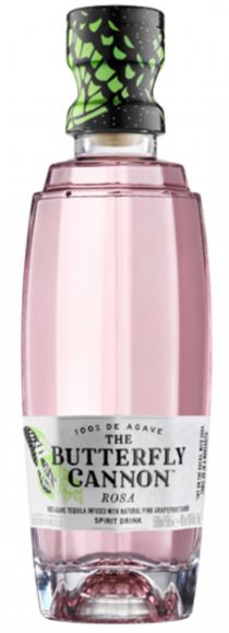 The Butterfly Cannon Tequila Rosa 50cl 40° (R) x6