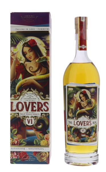 The Lovers Rum 70cl 47° (NR) GBX x6