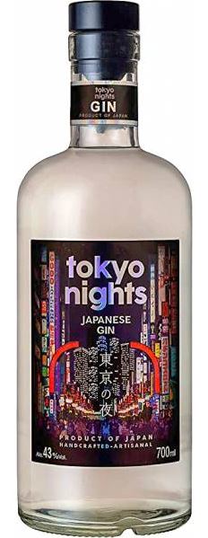 Tokyo Nights Gin 70cl 40° (NR) x6