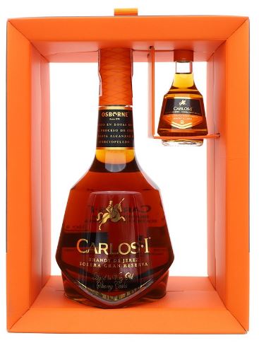 Carlos Primero 70cl 40° + Amontillado 5cl 40,3° (R) GBX x6
