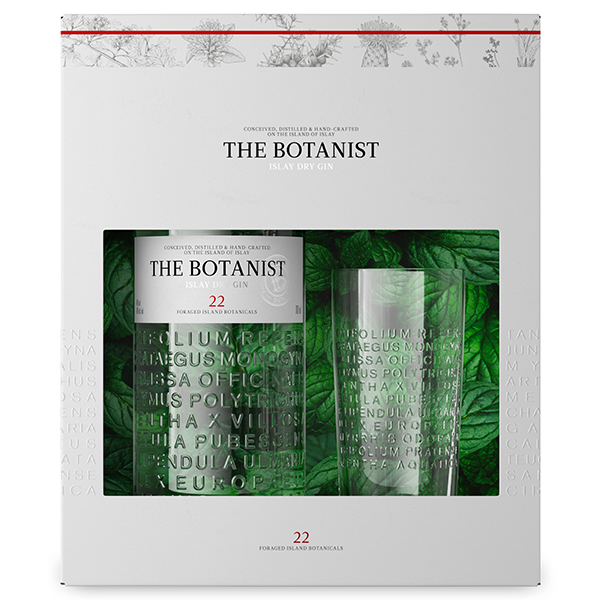 The Botanist Gin Glasspack 70cl 46° (NR) GBX x4