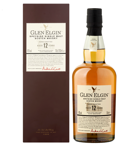 Glen Elgin 12 YO 70cl 43° (NR) GBX x12