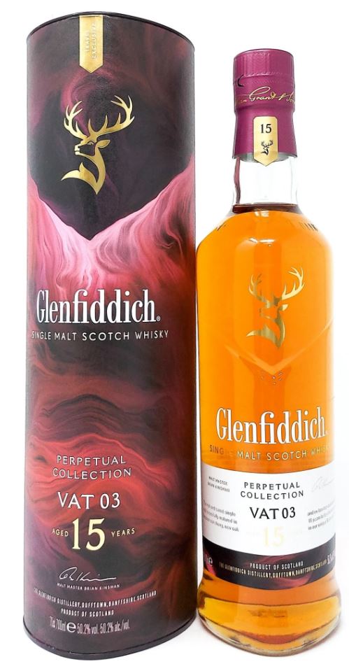 Glenfiddich Perpetual Collection VAT N°3 15 Years 70cl 50,2° (R) GBX x12
