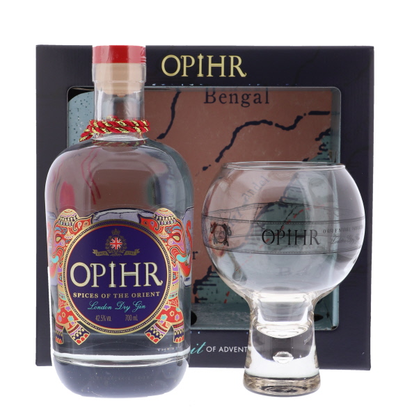 Opihr Oriental Spiced Gin + Glass 70cl 42,5° (R) GBX x3