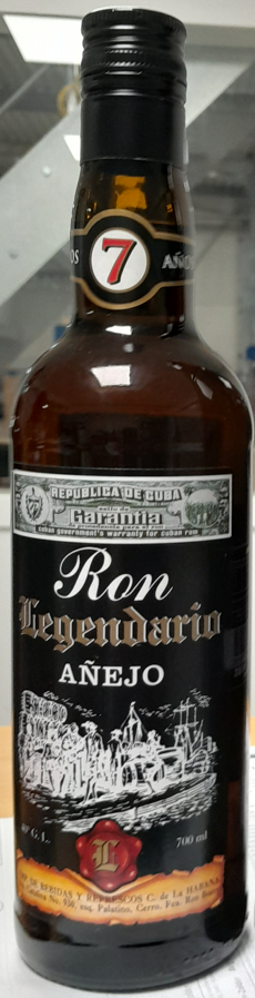 Legendario Anejo 7 YO (Old Label) 70cl 40° (R) x12