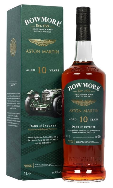Bowmore Aston Martin 10 YO 100cl 40° (NR) GBX x12