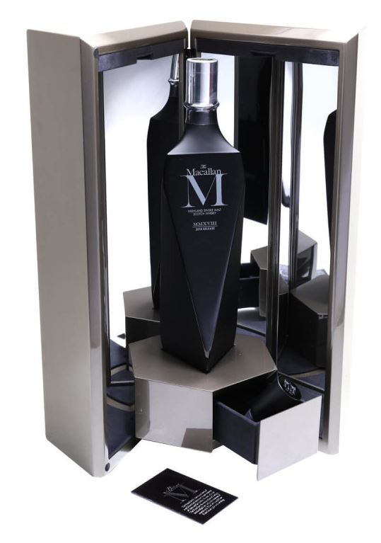 Macallan Decanter Black 70cl 45° (NR) GBX x1