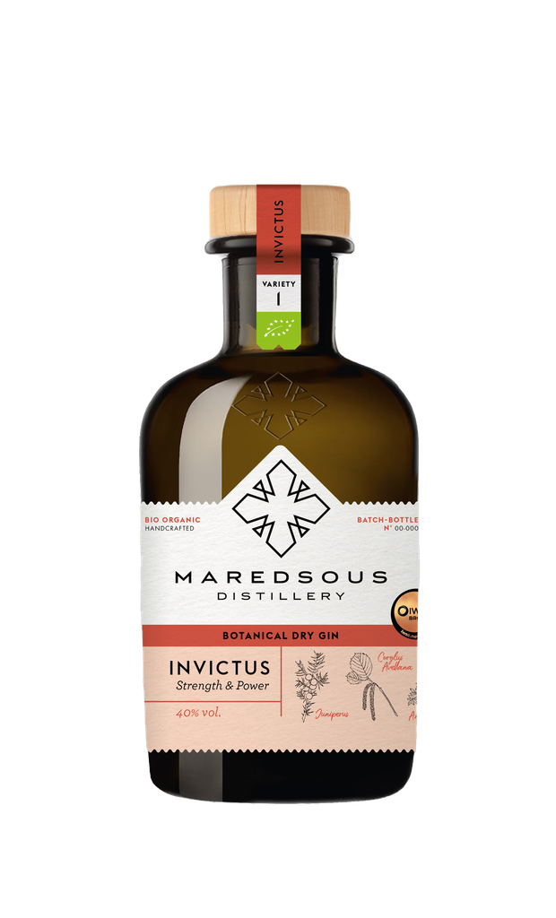 Maredsous Invictus - Organic Gin 100cl 40° (NR) x6