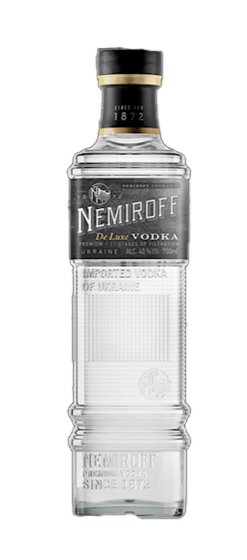 Nemiroff De Luxe Vodka 70cl 40° (NR) x6