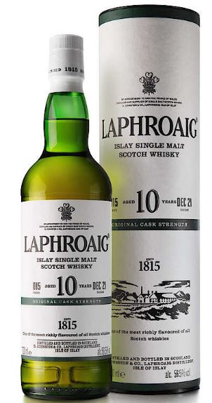 Laphroaig 10 Years Cask Strength Batch 15 70cl 56,5° (R) GBX x6