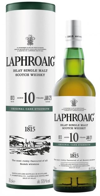 Laphroaig 10 YO Cask Strength Batch 13 70cl 57,9° (R) GBX x6