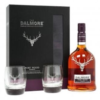 Dalmore Port Wood + 2 glasses 70cl 46,5° (R) GBX x6