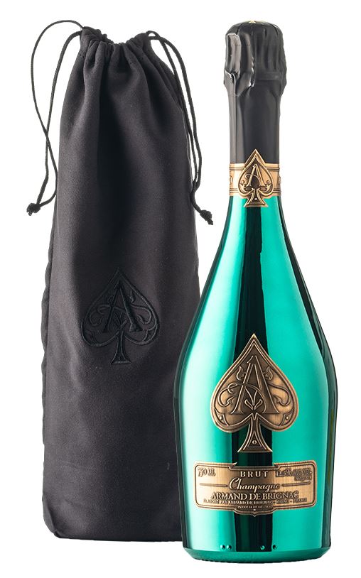 Armand de Brignac Green Velvet Bag 70cl 12,5° (R) GBX x6
