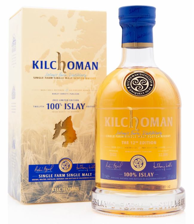 Kilchoman 100% Islay 12th Edition 70cl 50° (R) GBX x6
