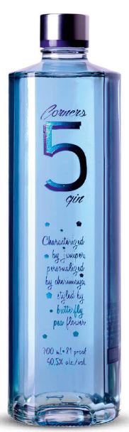 5 Corners Gin 70cl 40,5° (R) x6