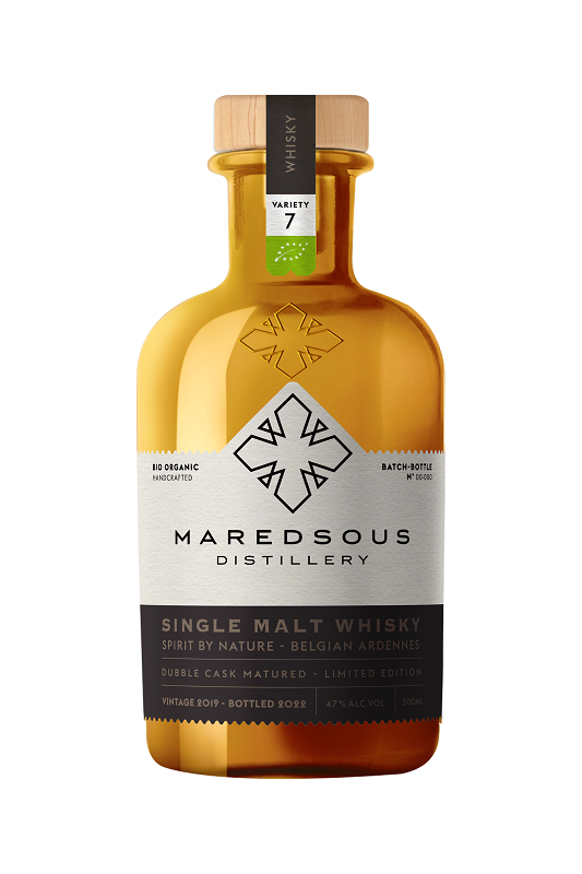 Maredsous Pure Malt - Organic Whisky 50cl 47° (NR) x6