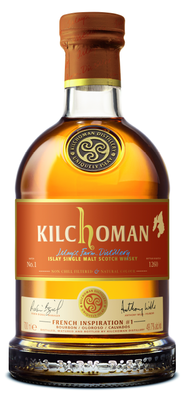 Kilchoman Small Batch French Inspiration #1 Bourbon / Oloroso Calvados 70cl 49,7° (R) GBX x6