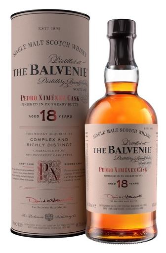 Balvenie 18 YO Sherry PX Cask 70cl 48,7° (R) GBX x6