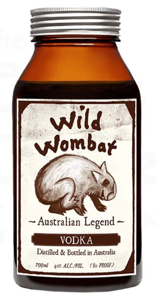 Wild Wombat Australian Legend Vodka 70cl 40° (R) x6