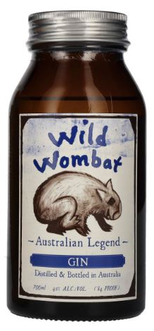 Wild Wombat Australian Legend Gin 70cl 42° (R) x6