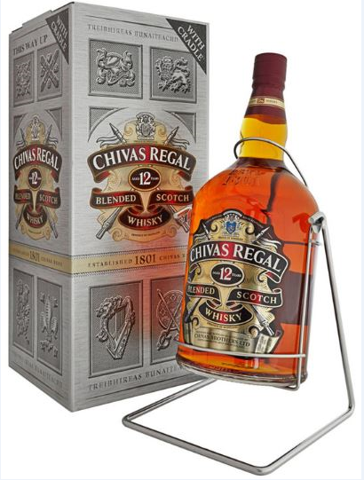Chivas Regal 12 YO 4500cl 40° + Craddle (R) GBX x1