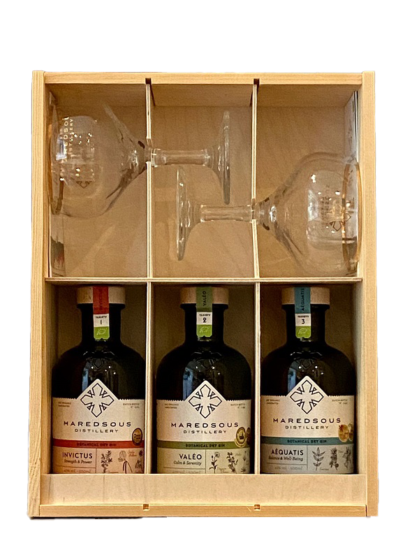 Abbaye de Maredsous Gin Bio 3 X 50cl 40° (NR) GBX x3
