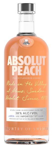 Absolut Apeach 70cl 38° (R) x6
