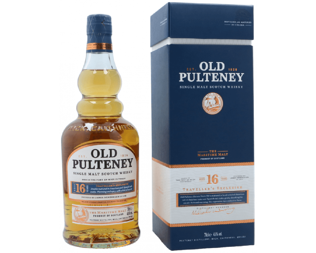 Old Pulteney 16 YO 70cl 43° (R) GBX x6