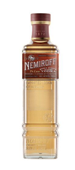 Nemiroff Vodka Honey Pepper 70cl 40° (R) x6