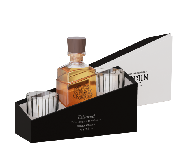 Nikka The Tailored + 2 glasses 70cl 43° (R) GBX x4
