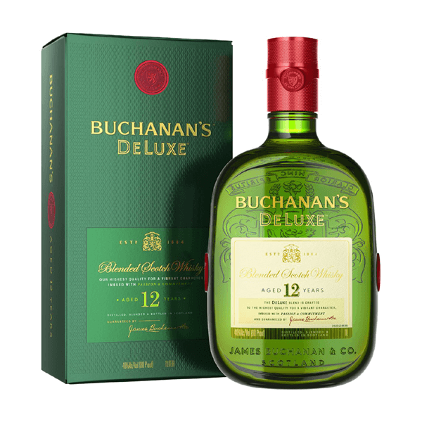 Buchanan's Deluxe 12 YO 100cl 40º (NR) GBX x12