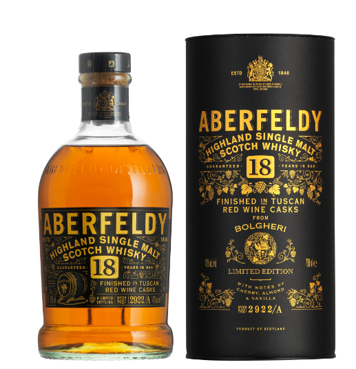 Aberfeldy 18 YO Bolgheri 70cl 43° (R) GBX x6