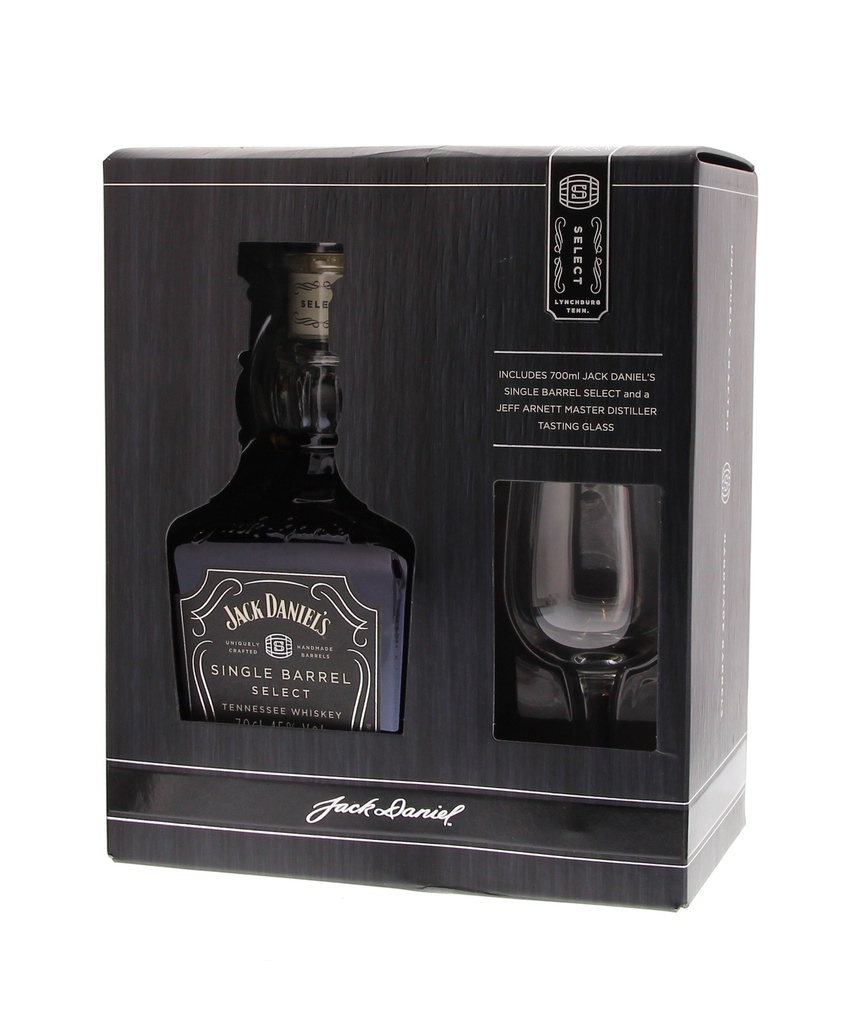 Jack Daniel's Single Barrel 70cl 45° + 1 Glass (R) GBX x6
