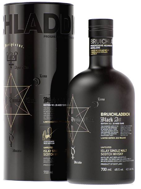 Bruichladdich Black Art 10.1 70cl 45.1° (NR) GBX x6
