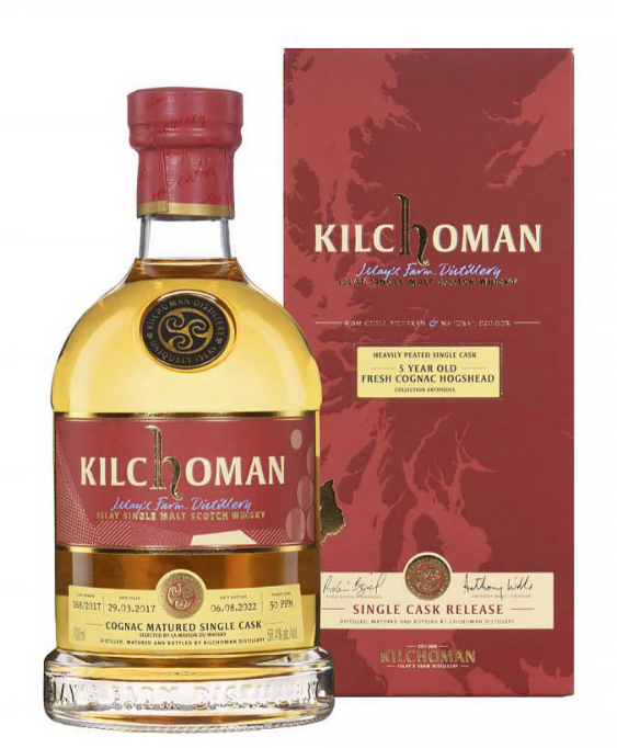 Kilchoman 5 YO 2017 70cl 58,4° (R) GBX x6