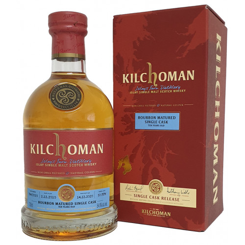 Kilchoman 11 YO 2010 70cl 52,5° (R) GBX x6