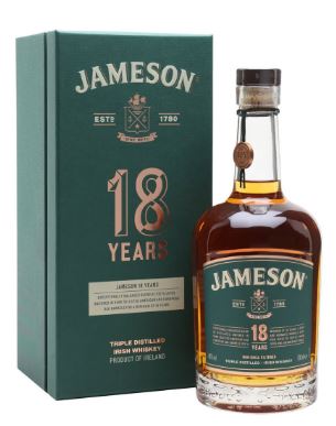 Jameson 18 YO Triple Distilled 70cl 46° (R) GBX x3