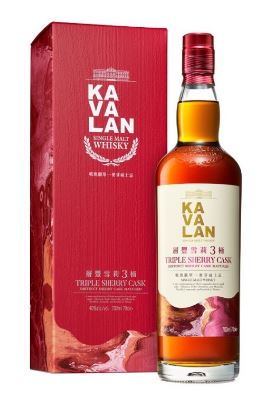 Kavalan Triple Sherry Cask 70cl 40° (R) GBX x6