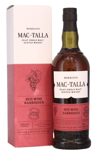 Mac Talla Red Wine Barriques 70cl 54° (R) GBX x6