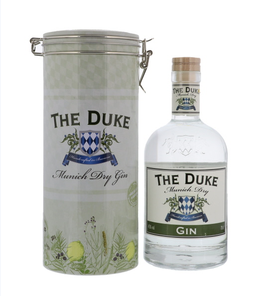 The Duke Munich Dry Gin 70cl 45° + Metal GBX (R) GBX x12
