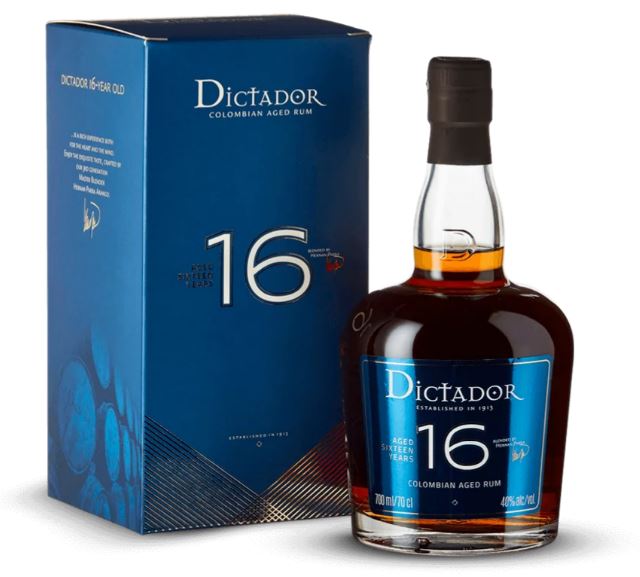 Dictador 16 Years 70cl 40° (R) GBX x6