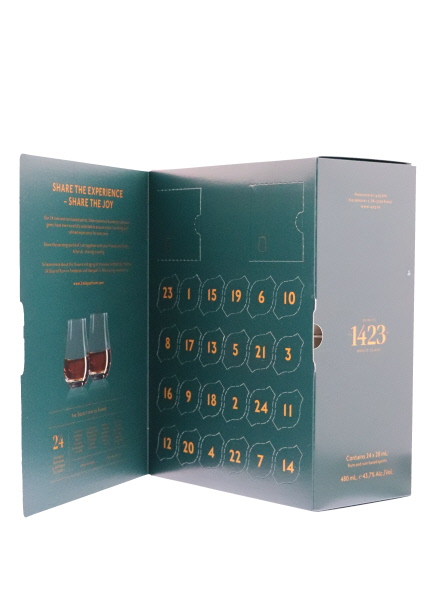 24 Days Of Rum 2022 48cl 43.69° (NR) GBX x6