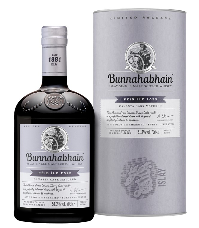 Bunnahabhain Feis Ile Canasta Cask Matured 2023 70cl 51,2° (R) GBX x6