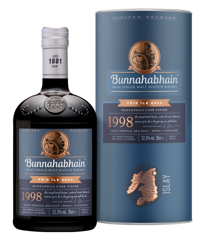 Bunnahabhain 1998 Manzanilla Cask 70cl 52,30° (R) GBX x6