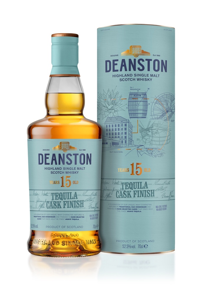Deanston 15 Years Tequila Cask Finish 70cl 52,50° (R) GBX x6